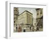 View of St Michael Square in Vienna, 1892-Franz Rottenkamp-Framed Giclee Print