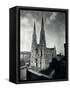 View of St. Patrick's Cathedral-null-Framed Stretched Canvas