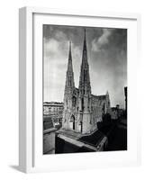 View of St. Patrick's Cathedral-null-Framed Photographic Print