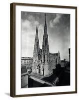 View of St. Patrick's Cathedral-null-Framed Photographic Print