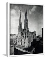 View of St. Patrick's Cathedral-null-Framed Photographic Print