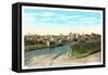 View of St. Paul, Minnesota-null-Framed Stretched Canvas