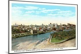 View of St. Paul, Minnesota-null-Mounted Art Print