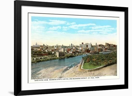 View of St. Paul, Minnesota-null-Framed Premium Giclee Print
