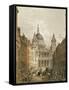 View of St. Paul's Cathedral from Ludgate Hill, 1852-null-Framed Stretched Canvas