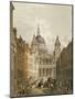 View of St. Paul's Cathedral from Ludgate Hill, 1852-null-Mounted Giclee Print