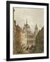 View of St. Paul's Cathedral from Ludgate Hill, 1852-null-Framed Giclee Print