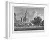 View of St Paul's Church, Deptford, London, 1822-Matthew Dubourg-Framed Giclee Print