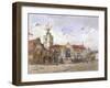 View of St Paul's Church, Hammersmith, London, 1880-John Crowther-Framed Giclee Print