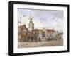 View of St Paul's Church, Hammersmith, London, 1880-John Crowther-Framed Giclee Print