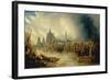 View of St Paul's from the Thames-John Gendall-Framed Giclee Print