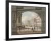 View of St Paul's School, City of London, 1820-null-Framed Giclee Print