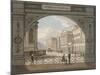 View of St Paul's School, City of London, 1820-null-Mounted Giclee Print