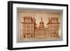 View of St Paul's School, City of London, C1670-Wenceslaus Hollar-Framed Giclee Print