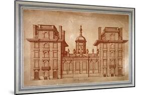 View of St Paul's School, City of London, C1670-Wenceslaus Hollar-Mounted Giclee Print