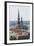 View of St. Peter Church from the Latvian Academy of Science Building-Massimo Borchi-Framed Photographic Print