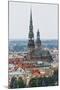 View of St. Peter Church from the Latvian Academy of Science Building-Massimo Borchi-Mounted Photographic Print