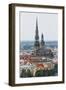 View of St. Peter Church from the Latvian Academy of Science Building-Massimo Borchi-Framed Photographic Print