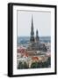 View of St. Peter Church from the Latvian Academy of Science Building-Massimo Borchi-Framed Photographic Print