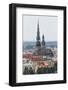 View of St. Peter Church from the Latvian Academy of Science Building-Massimo Borchi-Framed Photographic Print