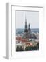 View of St. Peter Church from the Latvian Academy of Science Building-Massimo Borchi-Framed Photographic Print