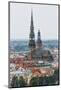 View of St. Peter Church from the Latvian Academy of Science Building-Massimo Borchi-Mounted Photographic Print