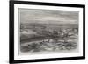 View of St Peter Port, Guernsey, Taken Above Fort George, Showing the Town, Harbour, and Roadstead-null-Framed Giclee Print