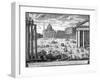 View of St. Peter's, Rome-Giovanni Battista Piranesi-Framed Giclee Print