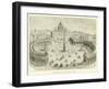 View of St Peter's, Rome-null-Framed Giclee Print