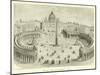 View of St Peter's, Rome-null-Mounted Giclee Print