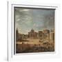 View of St. Peter's Square, Rome-Giovanni Paolo Pannini-Framed Giclee Print