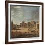 View of St. Peter's Square, Rome-Giovanni Paolo Pannini-Framed Giclee Print