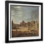 View of St. Peter's Square, Rome-Giovanni Paolo Pannini-Framed Giclee Print