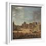 View of St. Peter's Square, Rome-Giovanni Paolo Pannini-Framed Giclee Print