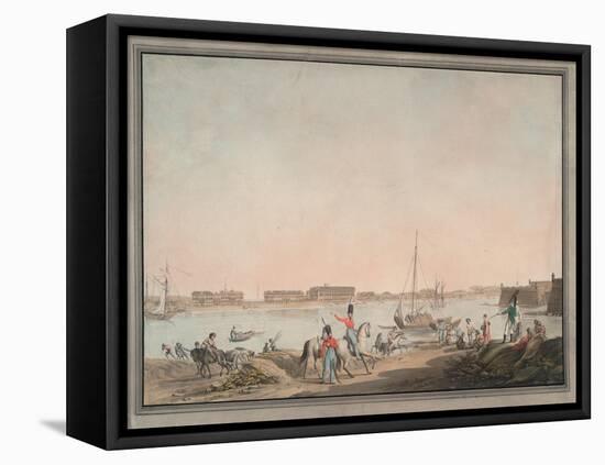 View of St. Petersburg from the Neva, 1808-Christian Gottlieb Hammer-Framed Stretched Canvas