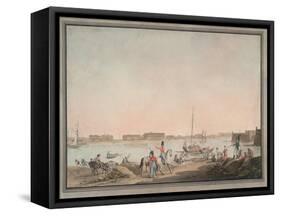 View of St. Petersburg from the Neva, 1808-Christian Gottlieb Hammer-Framed Stretched Canvas