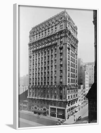 View of St Regis Hotel in NYC-Irving Underhill-Framed Photographic Print