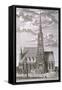 View of St. Stephan's Cathedral, Vienna-Salomon Kleiner-Framed Stretched Canvas
