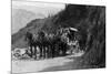 View of Stagecoach Cape Horn Near Chelan Canyon - Lake Chelan, WA-Lantern Press-Mounted Art Print