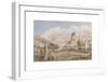 View of Stams Monastery in Tyrol-Jakob Alt-Framed Premium Giclee Print