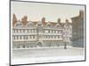 View of Staple Inn and the Buildings of Middle Row in the Centre of Holborn, London, 1850-Valentine Davis-Mounted Premium Giclee Print