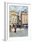 View of Staromestsky Rynk, from 'Stara Praha'-Vaclav Jansa-Framed Giclee Print