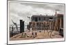 View of Steelyard Wharf, London, 1811-George Shepherd-Mounted Giclee Print