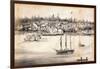 "View of Steilacoom, W.T.", 1860-L. Nagel-Framed Giclee Print