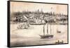 "View of Steilacoom, W.T.", 1860-L. Nagel-Framed Stretched Canvas