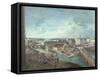 View of Stockholm from the Royal Palace-Elias Martin-Framed Stretched Canvas