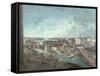 View of Stockholm from the Royal Palace-Elias Martin-Framed Stretched Canvas