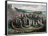 View of Stonehenge from the Atlas Van Loon-null-Framed Stretched Canvas