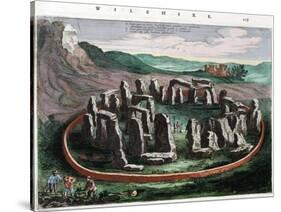 View of Stonehenge from the Atlas Van Loon-null-Stretched Canvas