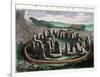 View of Stonehenge from the Atlas Van Loon-null-Framed Giclee Print